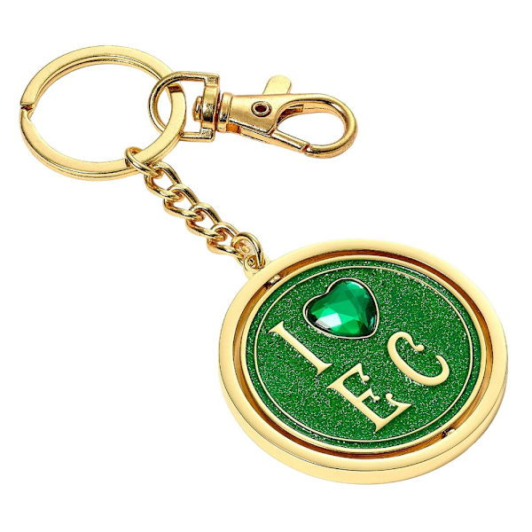 Wicked Jag Älskar Smaragdstaden Spinner Nyckelring En Storlek Gul/ Yellow/Green/Gold One Size
