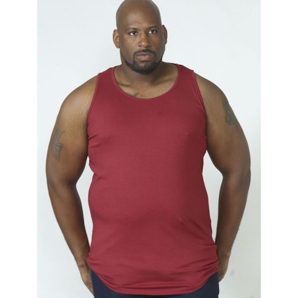 Duke Herr Tanktop D555 Fabio XXL Röd Red XXL