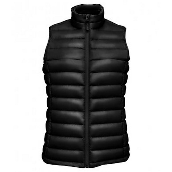 SOLS Dam/Kvinnor Wilson Lättviktig Vadderad Väst XL Svart Black XL