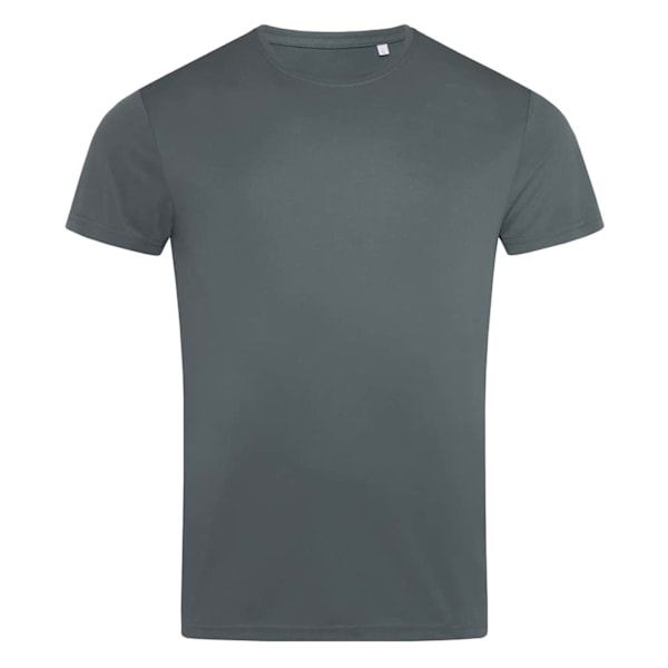 Stedman Active Sport T-shirt för män 2XL Granitgrå Granite Grey 2XL