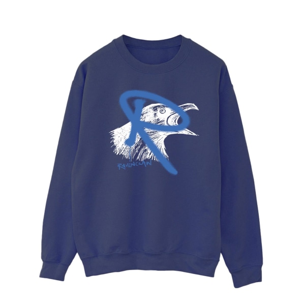 Harry Potter Herr Ravenclaw Pop Spray Sweatshirt S Marinblå Navy Blue S