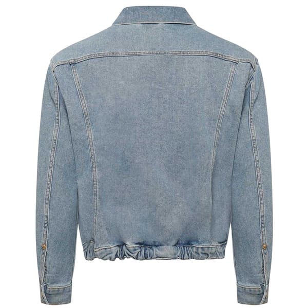 Replay Dam Point Collar Jeansjacka S Blå Blue S