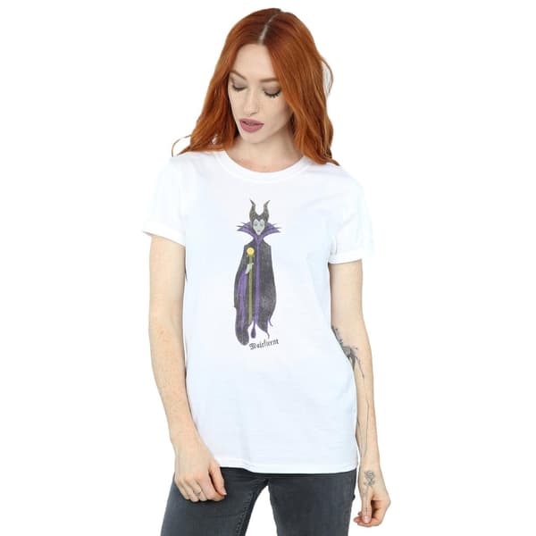 Sleeping Beauty Dam/Damer Klassisk Maleficent Bomull Pojkvän White S