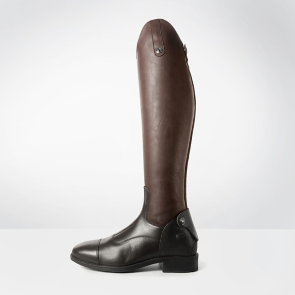 Brogini Unisex Casperia V2 Läder Ridstövlar Långa 10 U Brown 10 UK Calf 4