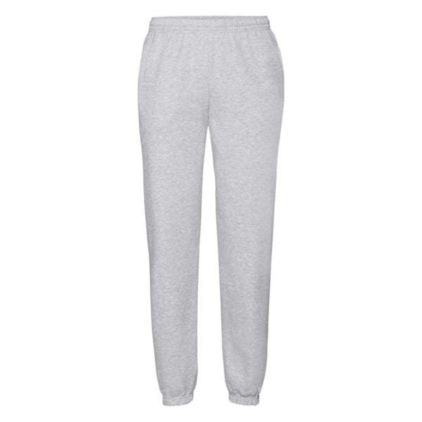Fruit Of The Loom Premium 70/30 Elastiska Joggbyxor / Joggingbyxor för Herrar Heather Grey M
