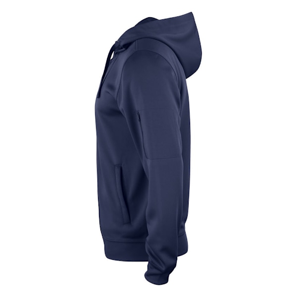 Clique Herr Basic Active Full Zip Hoodie M Mörk Marinblå Dark Navy M