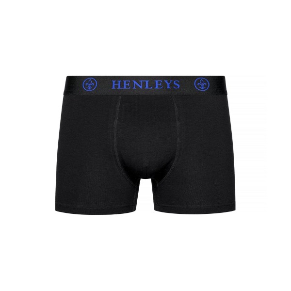 Henleys Mens Trilock Boxer Shorts (3-pack) XXL Svart Black XXL