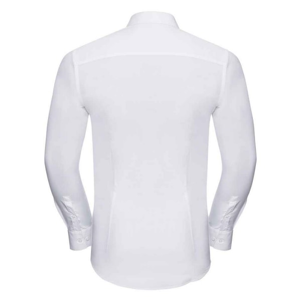 Russell Collection Herr Ultimate Stretch Långärmad formell skjorta White L