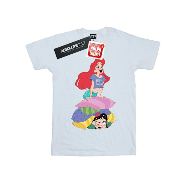 Disney Wreck It Ralph Ariel och Vanellope T-shirt M Vit White M