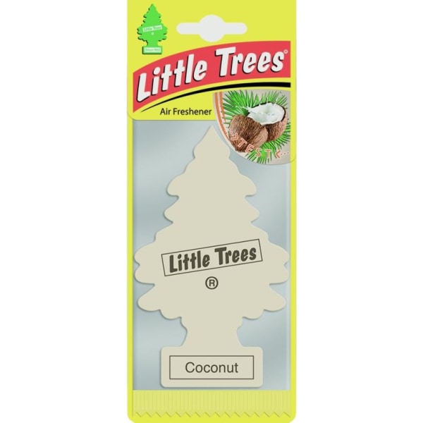 Saxon Little Trees Coconut Hanging Air Freshener One Size Vit White One Size
