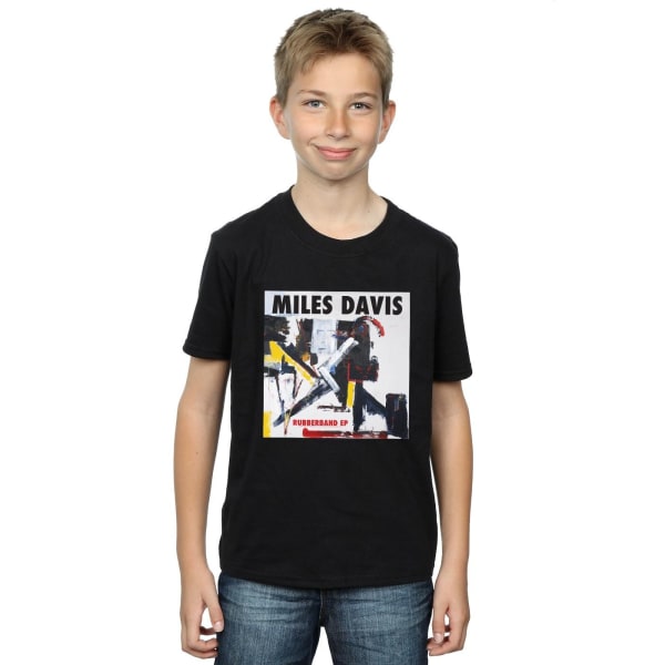 Miles Davis Boys gummiband EP T-shirt 3-4 år Svart Black 3-4 Years