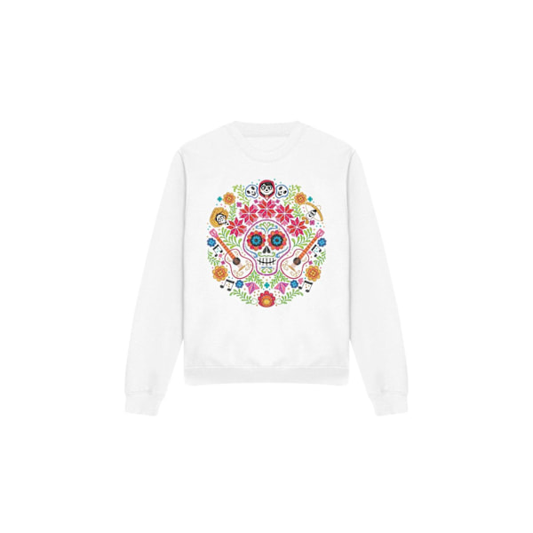 Coco Unisex Vuxen Day Of The Dead Ernesto Miguel Hector Patch S White L