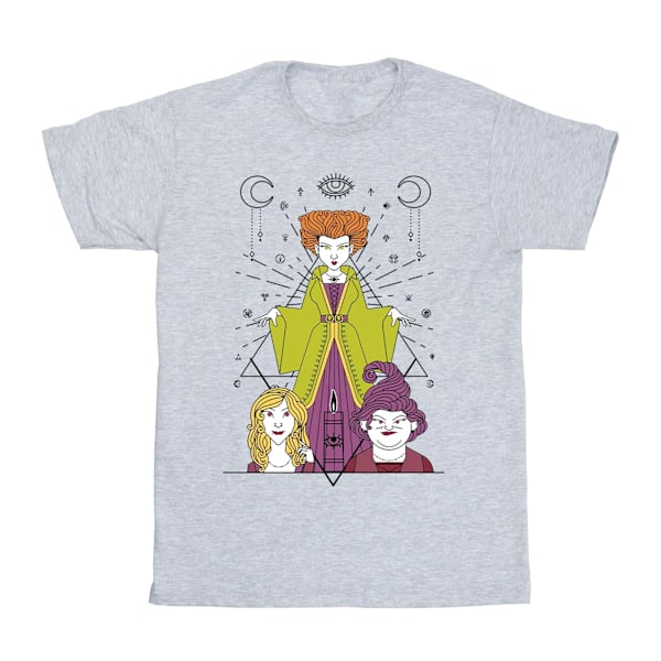 Disney Girls Hocus Pocus Candle Bomull T-shirt 12-13 År Spor Sports Grey 12-13 Years