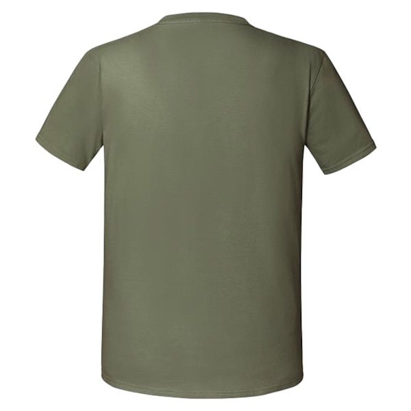Fruit Of The Loom Mens Iconic 195 Ringspun Premium T-shirt 3XL UK Classic Olive 3XL UK