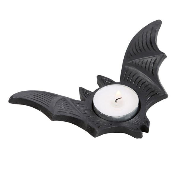 Something Different Bat Tealight Holder One Size Black Black One Size