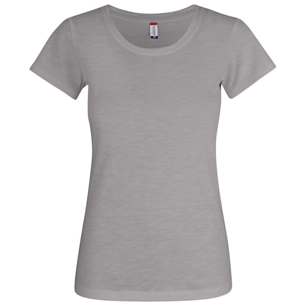Clique Dam/Dam Slub T-shirt XL Grå Grey XL