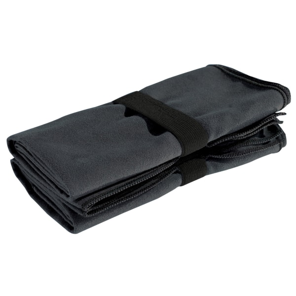 Tri Dri Microfiber Quick Dry Fitness Handduk One Size Svart Black One Size