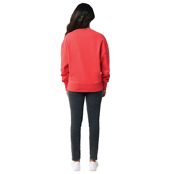 Iqoniq Unisex Vuxen Kruger Återvunnen Bomull Rund Hals Avslappnad Passform Luscious Red XS