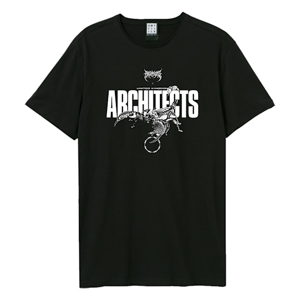 Amplified Unisex Vuxen Scorpion Architects T-Shirt XL Svart Black XL