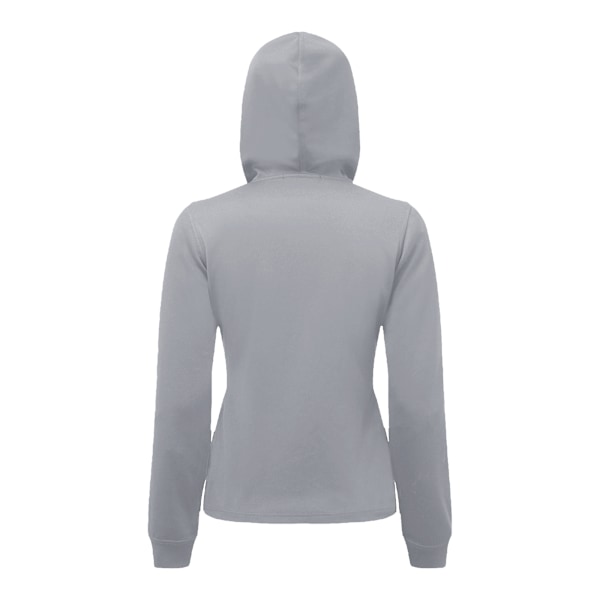 TriDri Dam/Kvinnor Spun Dyed Full Zip Hoodie XS Grå Melange Grey Melange XS