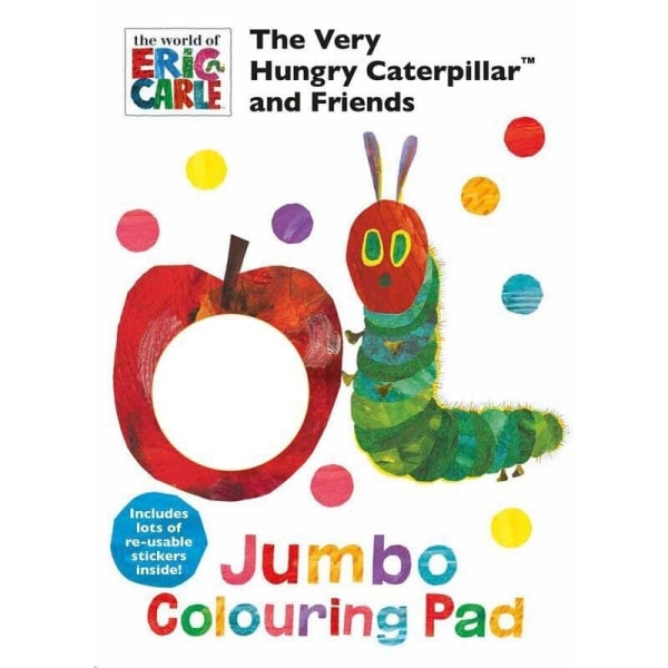 Alligator The Very Hungry Caterpillar Jumbo Coloring Pad One S Multicoloured One Size