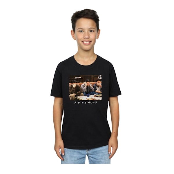 Friends Boys Three Wise Guys T-shirt 7-8 år Svart Black 7-8 Years