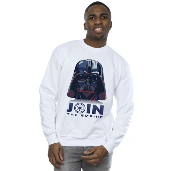 Star Wars: A New Hope Herr Sweatshirt XXL Vit White XXL