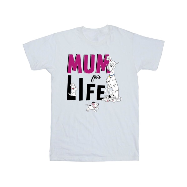 Disney Girls 101 Dalmatiner Mum For Life T-shirt i bomull 5-6 Ja White 5-6 Years