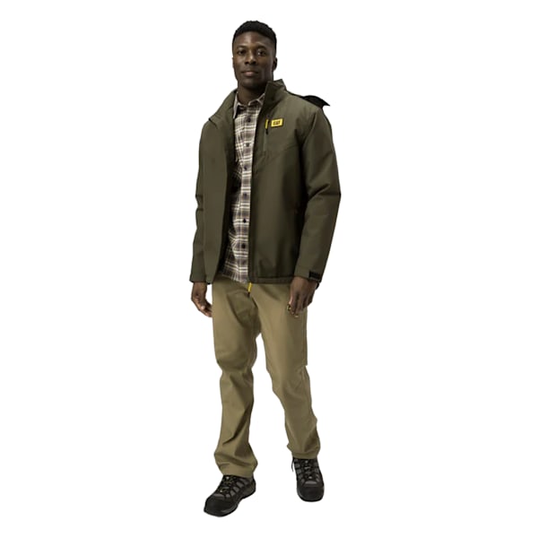 Caterpillar Unisex Vuxen Lättviktsisolerad Jacka 4XL Moss Moss 4XL