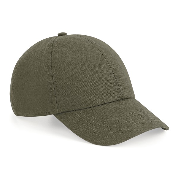 Beechfield ekologisk bomull 6-panel keps One Size Olive Green Olive Green One Size