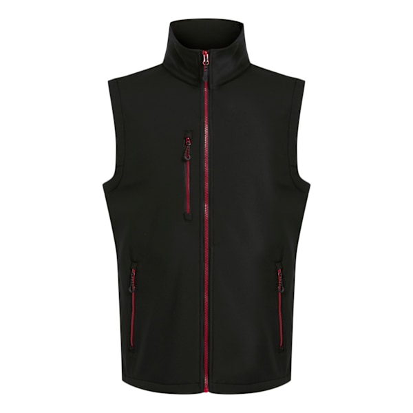 Regatta Navigate Softshell 2-lagers värmeväst XXL Svart/Klassisk Röd Black/Classic Red XXL