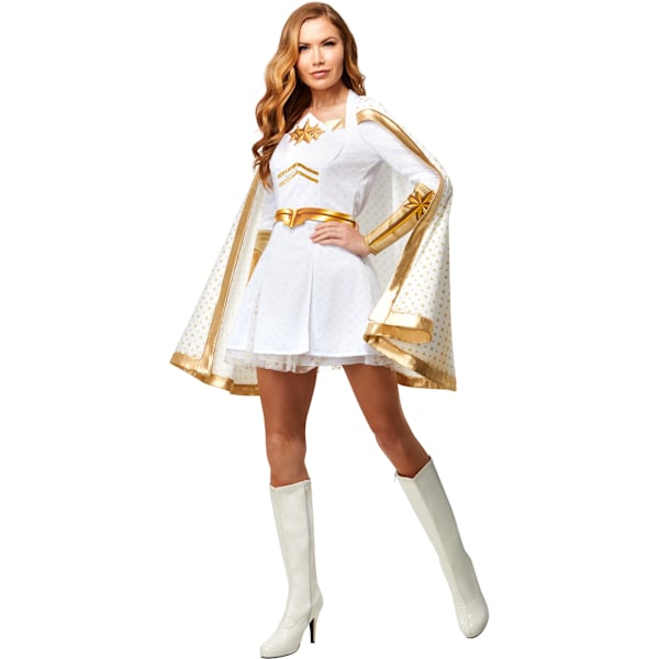 The Boys Unisex Vuxen Deluxe Starlight Kostym S Vit/Guld White/Gold S