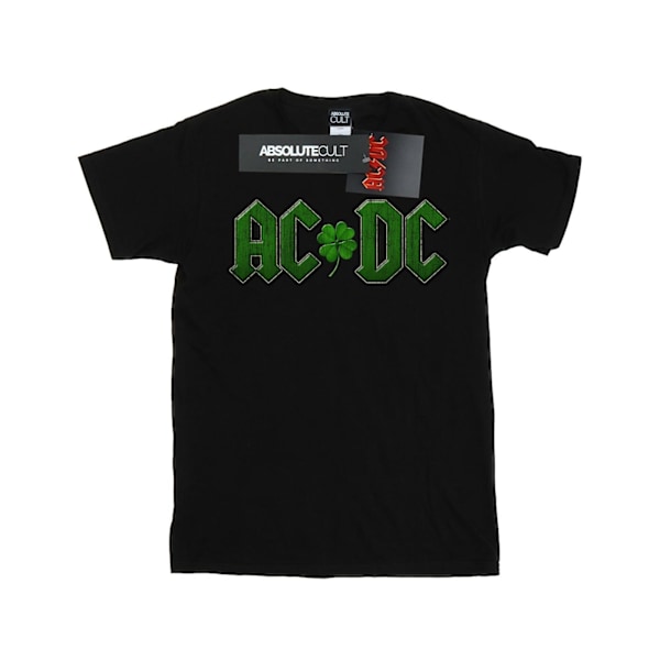 AC/DC T-shirt med Shamrock-logotyp, 4XL, svart Black 4XL