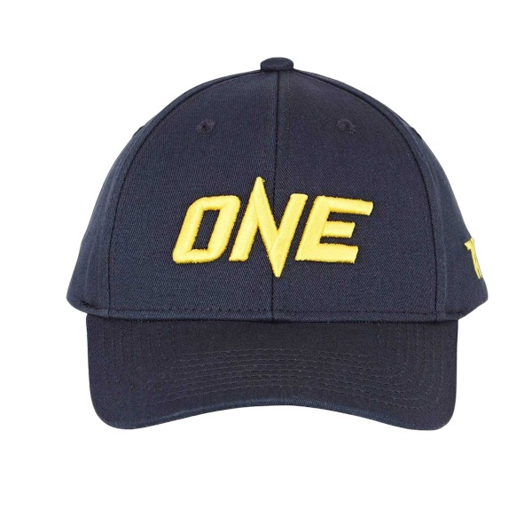 Tokyo Time Unisex Vuxen One Championship Logotyp Baseballkeps One Navy Blue/Yellow One Size