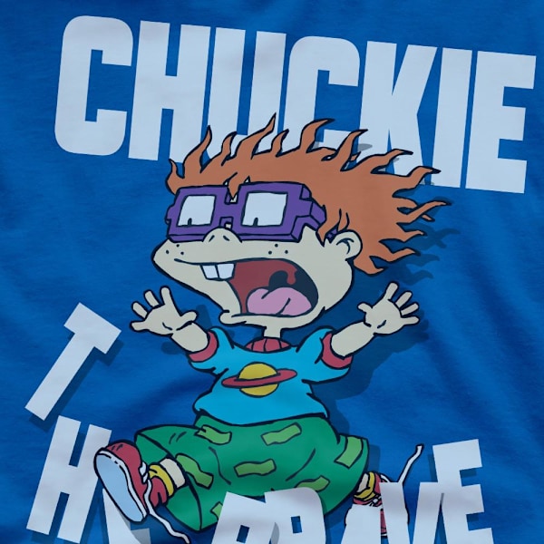 Rugrats Herr Chuckie The Brave T-Shirt L Kungsblå Royal Blue L