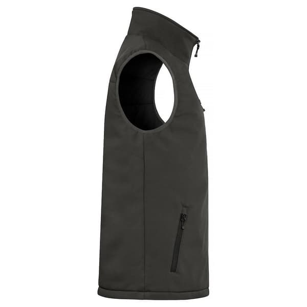 Clique Vadderad Softshellväst för män 3XL Mörkgrå Dark Grey 3XL