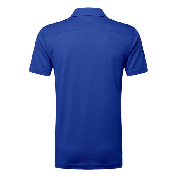 Tri Dri Herr Panelerad Kortärmad Pikétröja L Kungsblå Royal Blue L