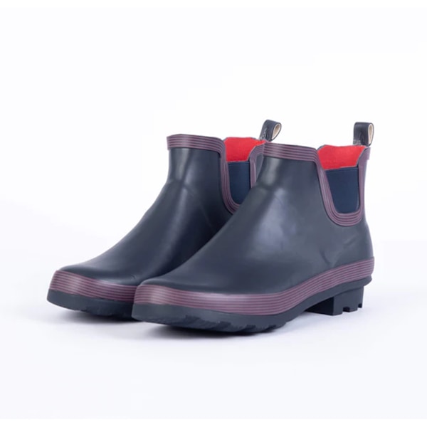 Stormwells Dam/Dam Butterfly Short Wellington Boots 5 U Navy/Red 5 UK