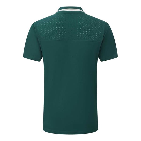 Slazenger Herr Performance Regular Kortärmad Pikétröja L G Green L