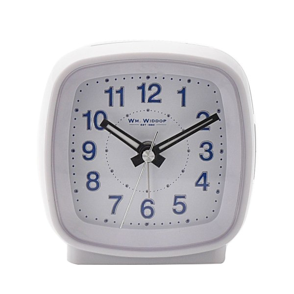 Hometime Kuddformad Väckarklocka Sweep/Cres Vit One Size Wh White One Size