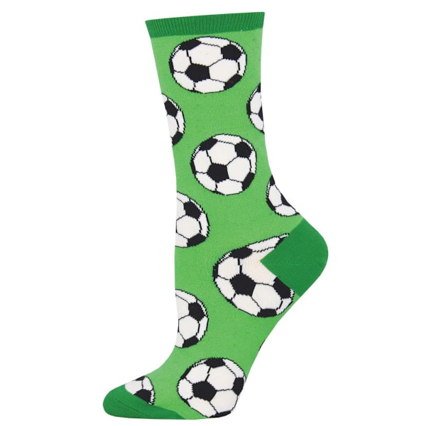 Socksmith Dam/Damfotbollstrumpor En Storlek Grön Green One Size