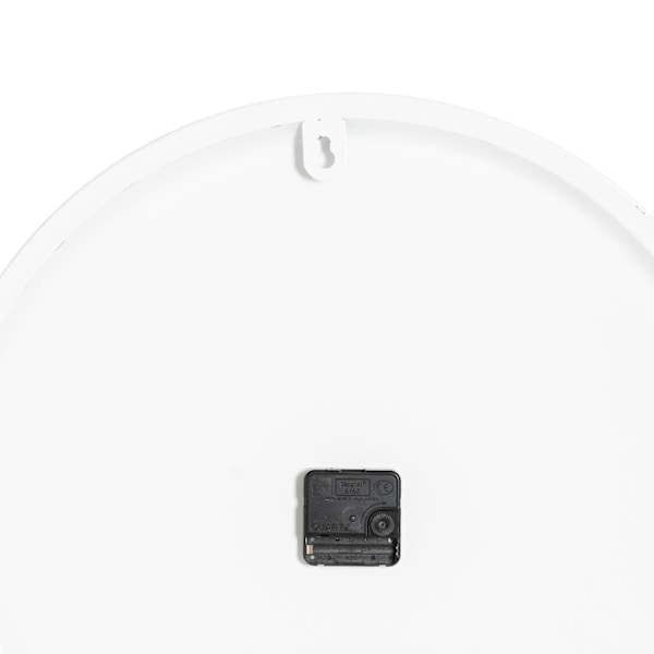 Hill Interiors Brandon Väggklocka 49mm x 4cm x 49cm Vit White 49mm x 4cm x 49cm