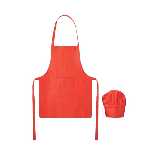 MidOcean Barn/Kids Kockförkläde En Storlek Röd Red One Size