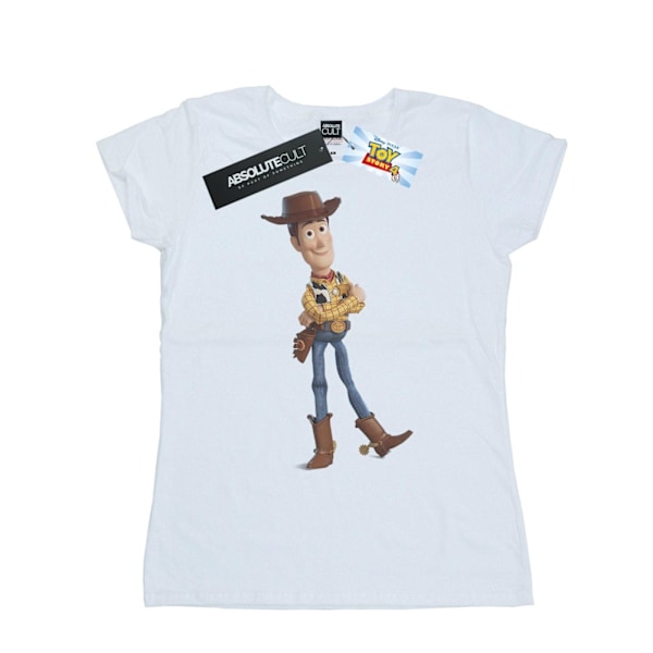 Disney Dam/Dam Toy Story 4 Sherrif Woody Bomull T-shirt M White M