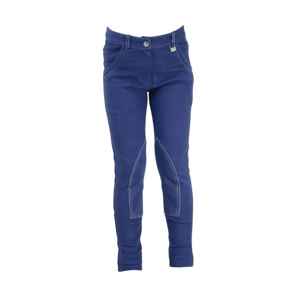 HYPERFORMANCE Bordeaux Jodhpurs för barn/barn 20in Twilight Bl Twilight Blue/Silver 20in