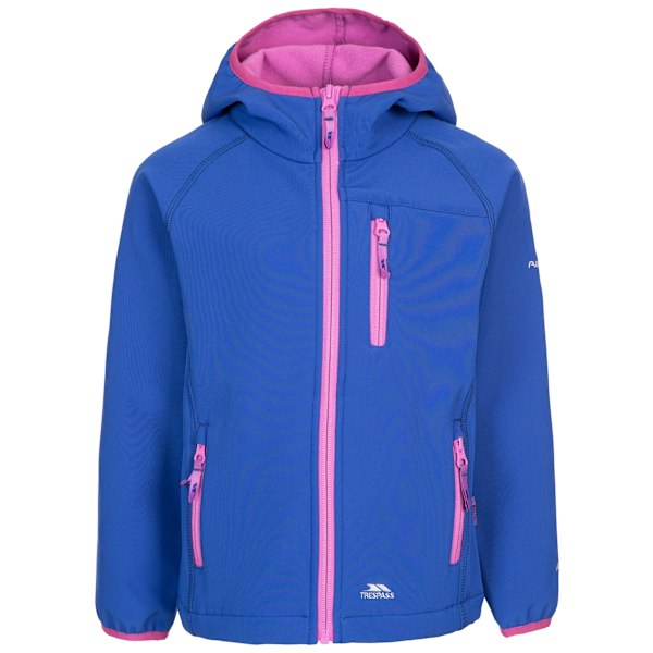 Trespass Barn/Barn Kian Softshell Jacka 3/4 År Mörk Blå Dark Blue 3/4 Years