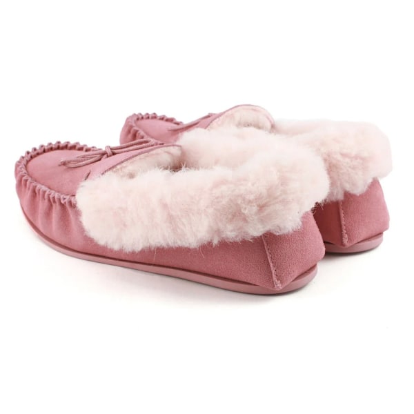 Eastern Counties Läder Dam/Dam Willow Mockasiner 7 Blush 7 UK