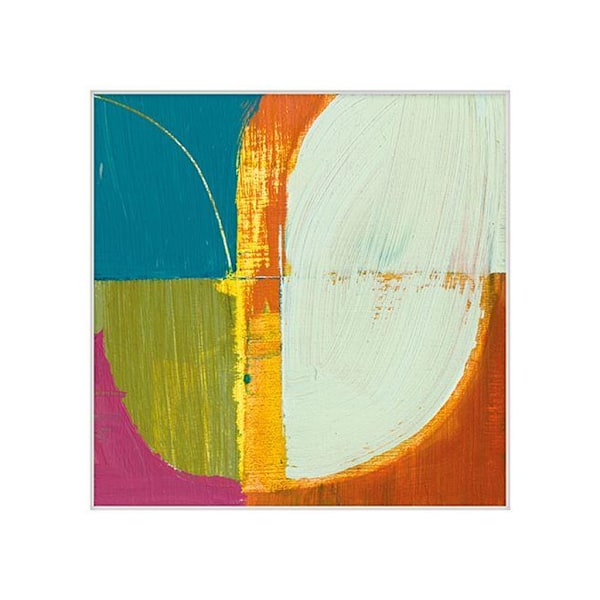 Joanne Last Abstract 2 Väggmonterad Monterad Tryck En Storlek Flerfärgad Multicoloured One Size