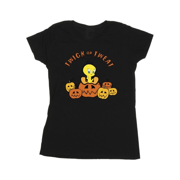 Looney Tunes Dam/Damer Twick Or Tweat Bomull T-shirt M Svart Black M