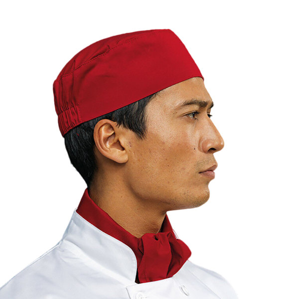 Premier Unisex Chefs Skull Cap (Pack med 2) One Size Röd Red One Size